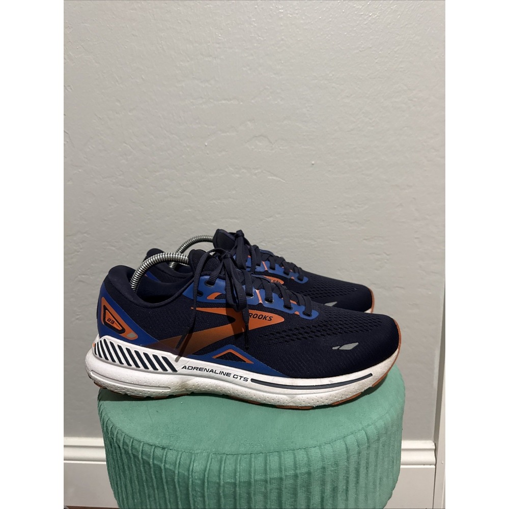 Brooks Adrenaline GTS 23 Blue Orange 1103911D438 Running Shoes Mens 9